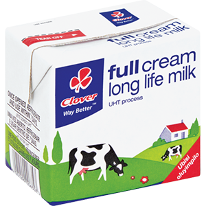 Clover full cream long life milk